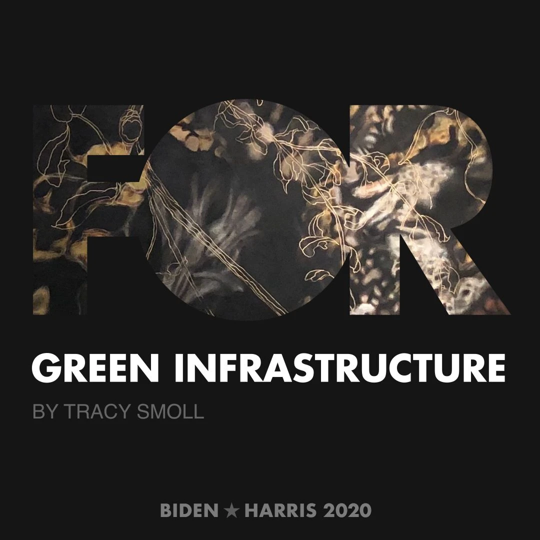 CreativesForBiden.org - Green Infrastructure artwork by Tracy Smoll