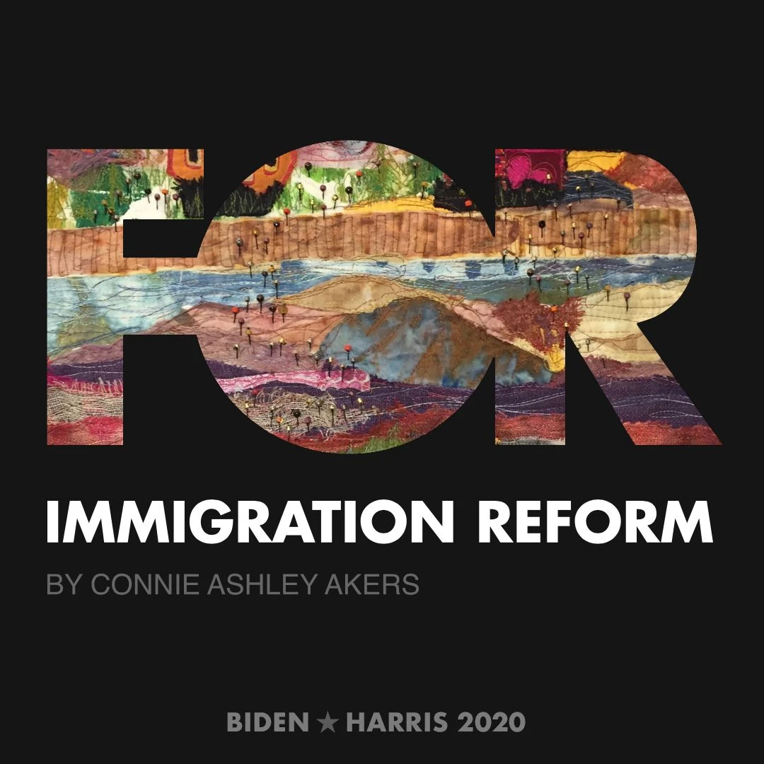 CreativesForBiden.org - Immigration Reform artwork by Connie Ashley Akers