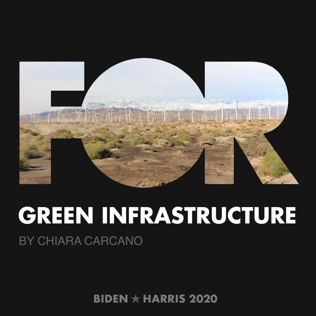 CreativesForBiden.org - Green Infrastructure artwork by Chiara Carcano