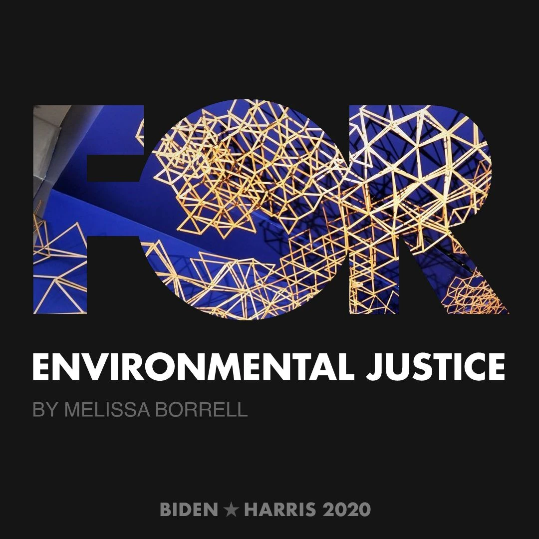 CreativesForBiden.org - Environmental Justice artwork by Melissa Borrell