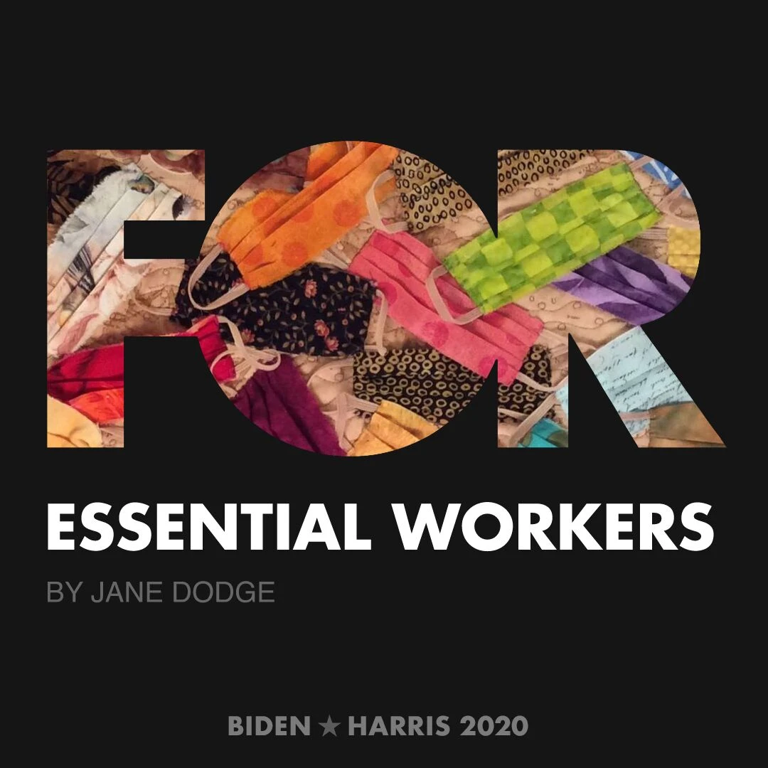 CreativesForBiden.org - Essential Workers artwork by Jane Dodge