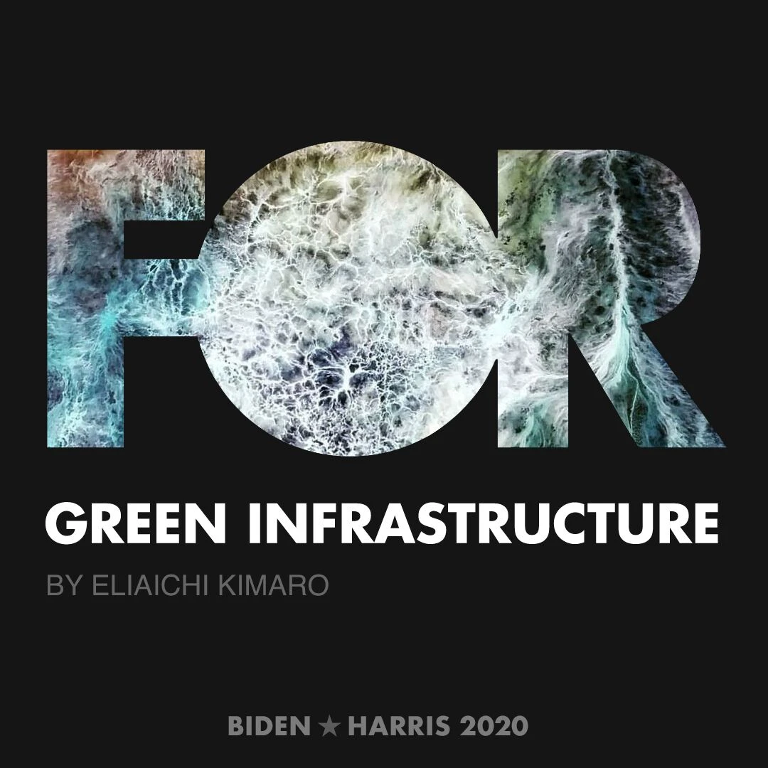 CreativesForBiden.org - Green Infrastructure artwork by Eliaichi Kimaro