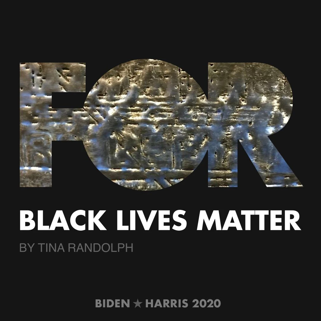 CreativesForBiden.org - Black Lives Matter artwork by Tina Randolph