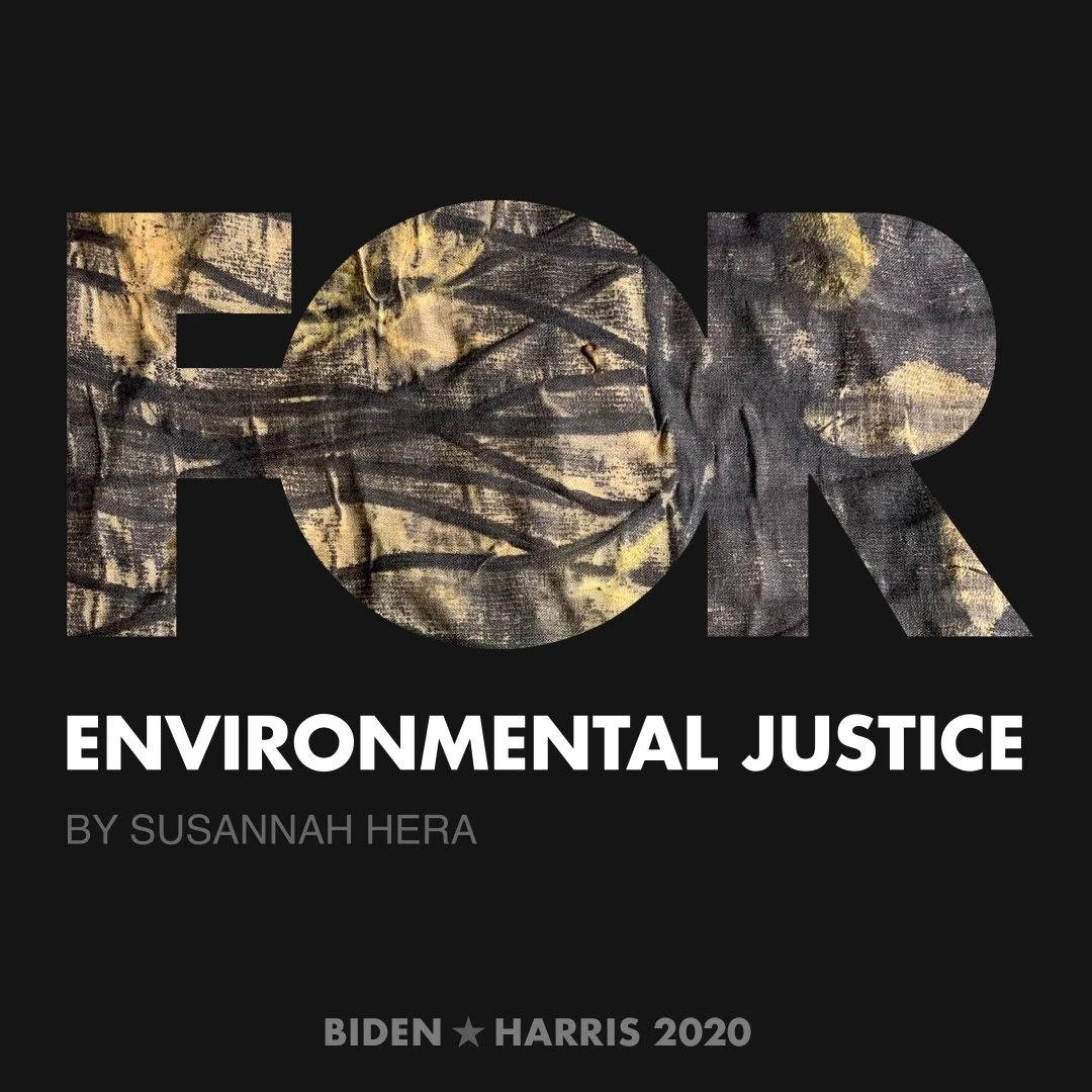 CreativesForBiden.org - Environmental Justice artwork by Susannah Hera