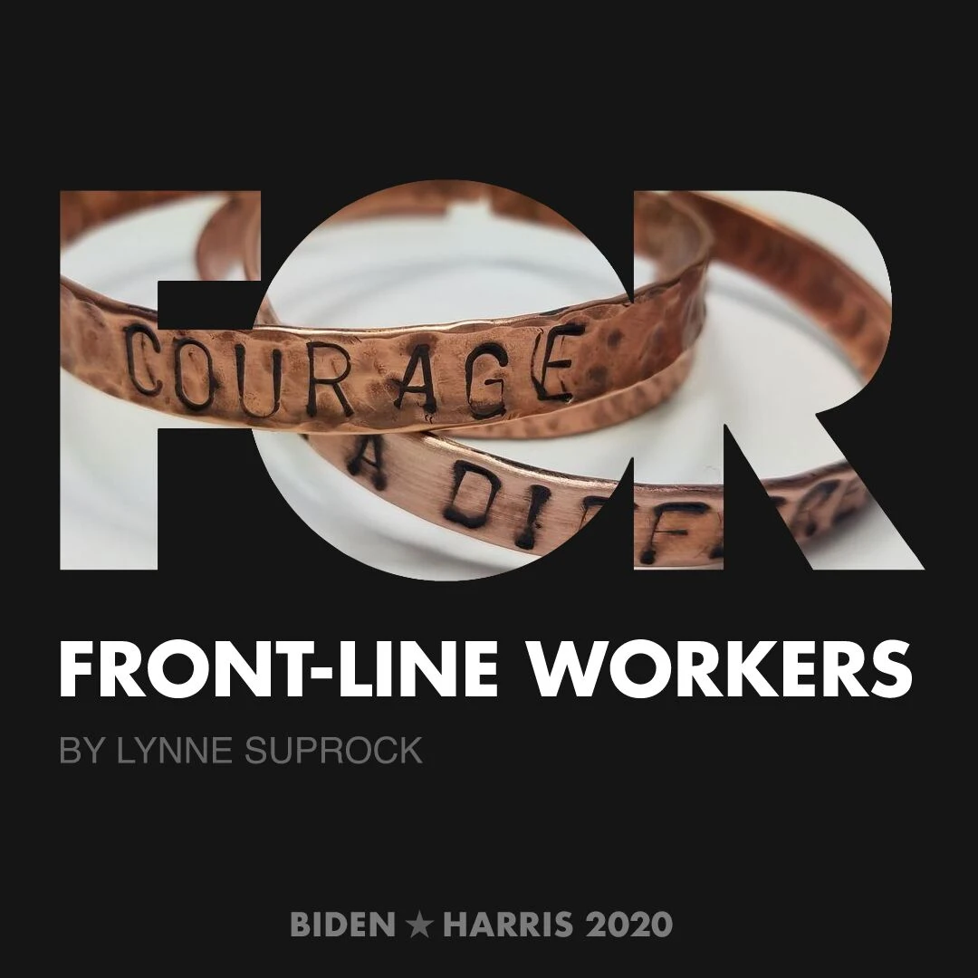 CreativesForBiden.org - Front-Line Workers artwork by Lynne Suprock