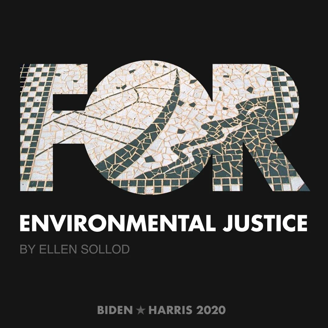 CreativesForBiden.org - Environmental Justice artwork by Ellen Sollod