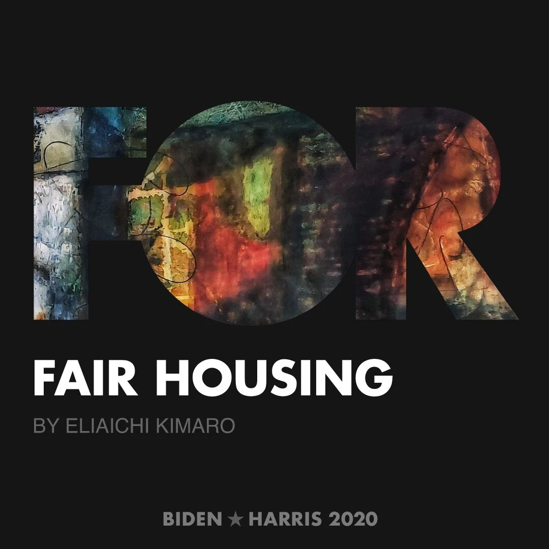 CreativesForBiden.org - Fair Housing artwork by Eliaichi Kimaro
