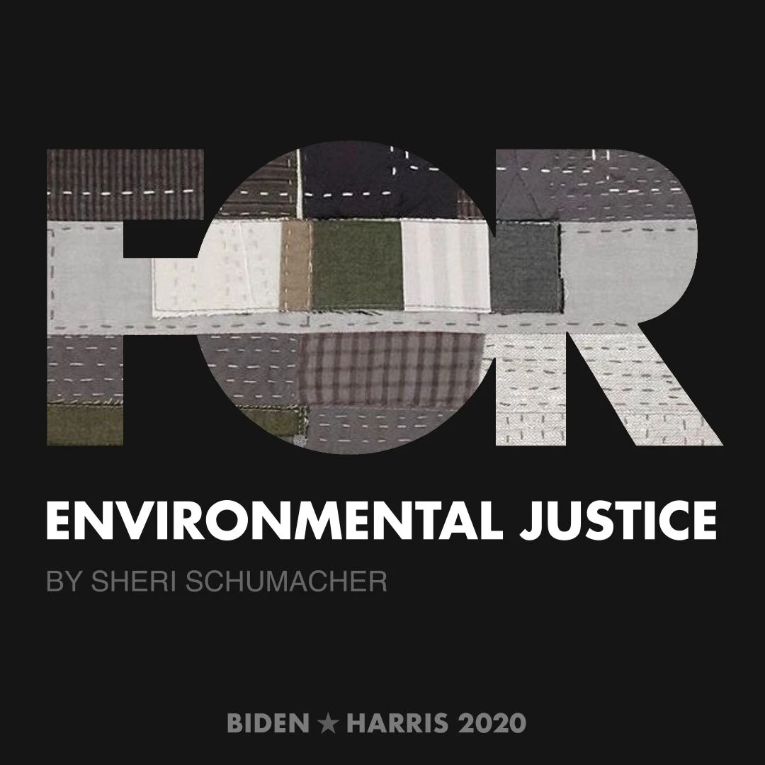 CreativesForBiden.org - Environmental Justice artwork by sheri schumacher